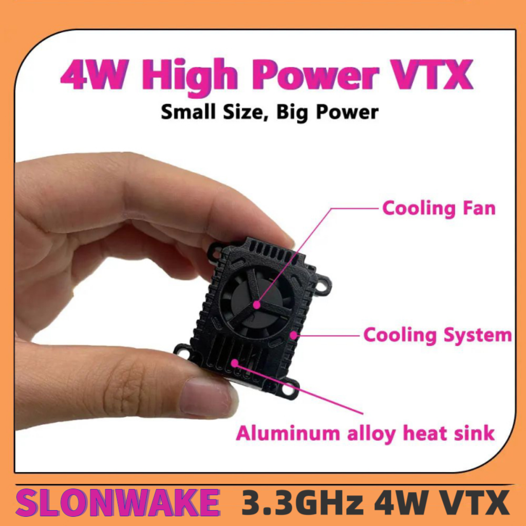 SLONWAKE FPV 3.3G 16CH 4000mW  - Fpv Drone Vtx のレビューと価格