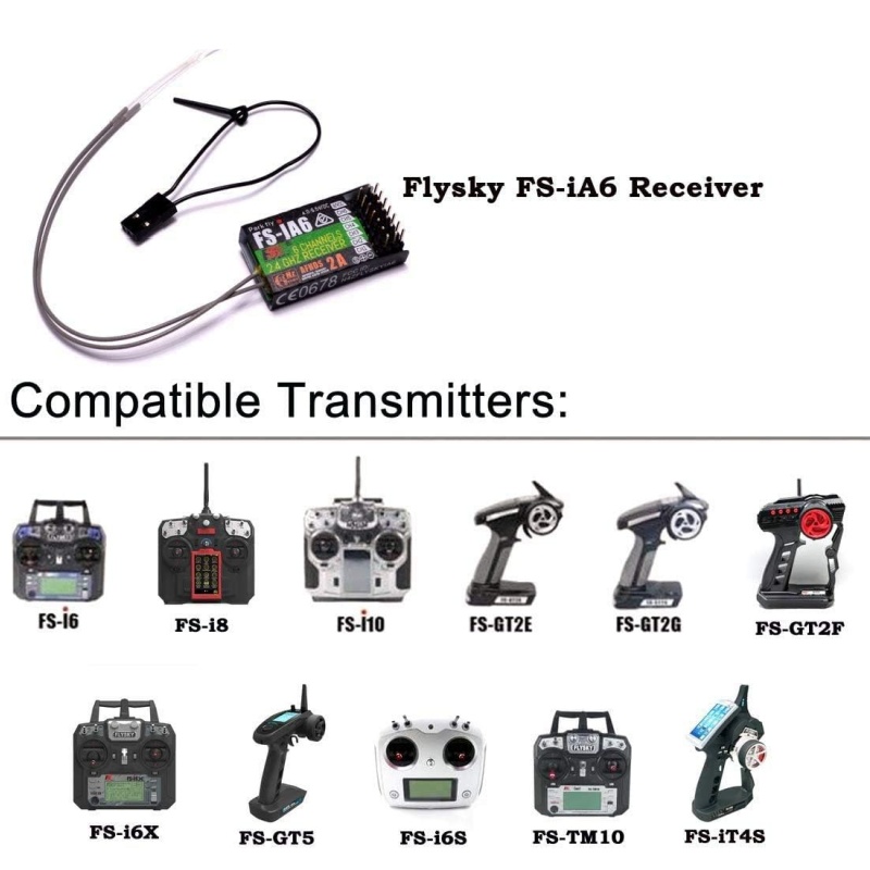 Flysky FS-IA6 Receiver 6CH Dua - Fpv Drone Antenna のレビューと価格