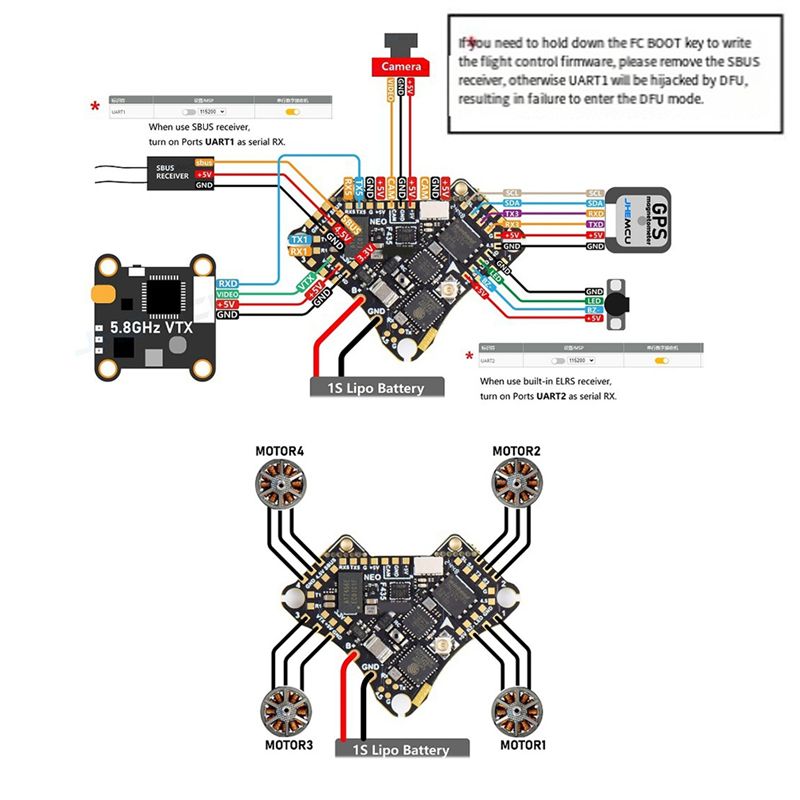 FBIL-F435 NEO 1S AIO Flight Co - Fpv Drone Flight Controller のレビューと価格