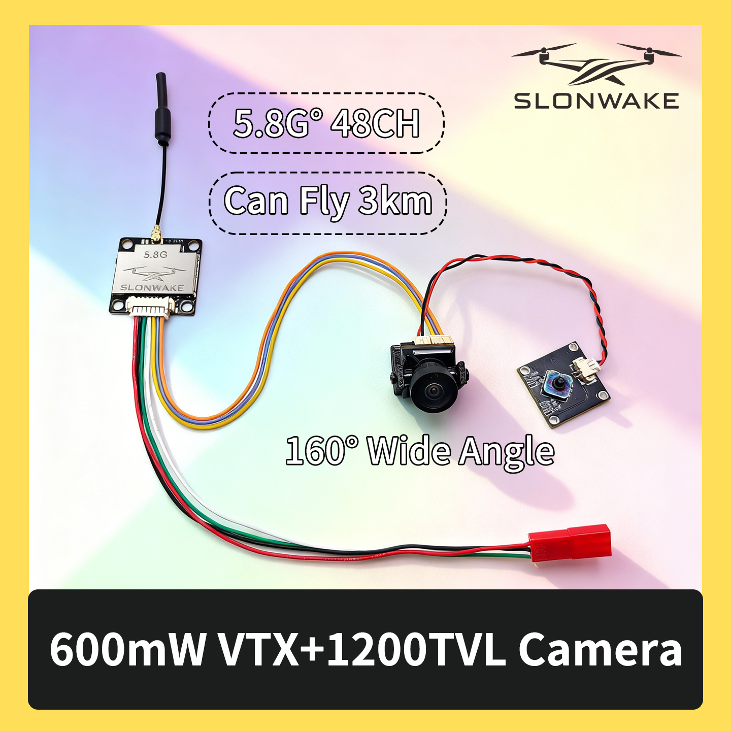 SLONWAKE 5.8G 600mW 7-24V FPV  - Fpv Drone Vtx のレビューと価格