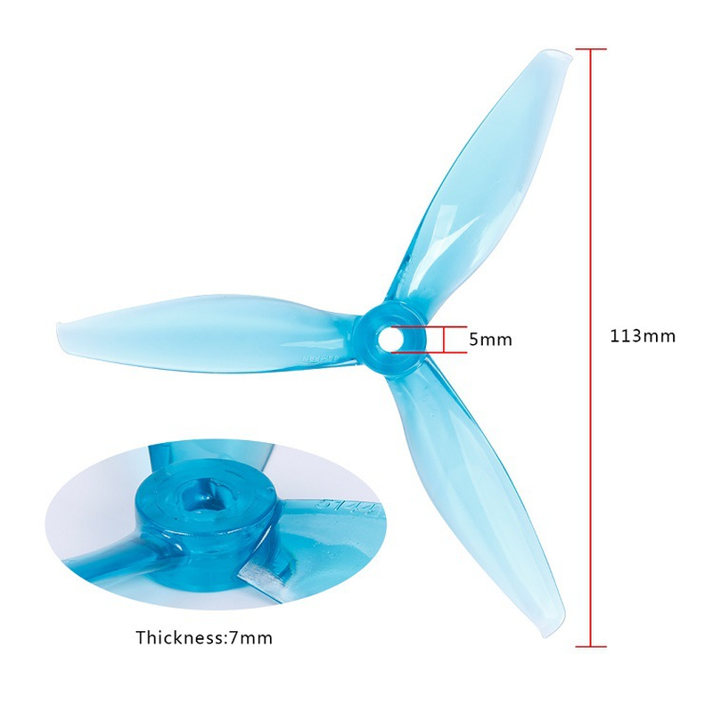 GEMFAN Freestyle 5144 5.1 Inch - Fpv Drone Propeller のレビューと価格