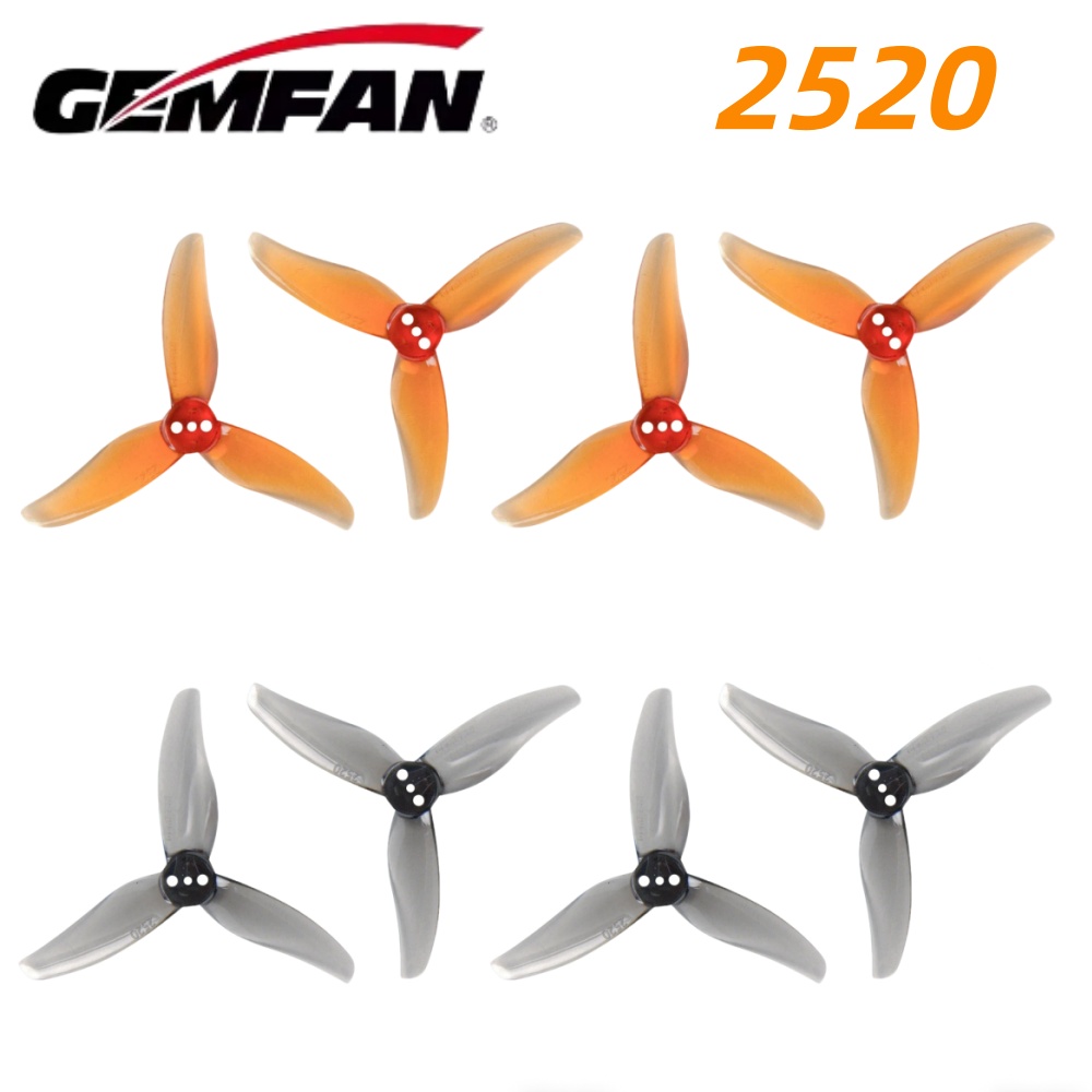 4Pairs Gemfan Hurricane 2520 2 - Fpv Drone Propeller のレビューと価格