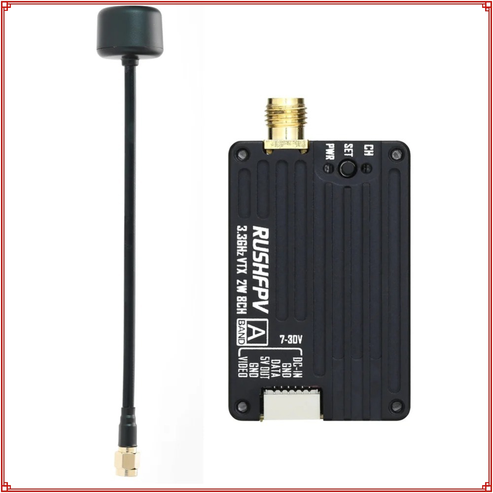 2026 New RUSHFPV 3.3G 2W VTX T - Fpv Drone Vtx のレビューと価格