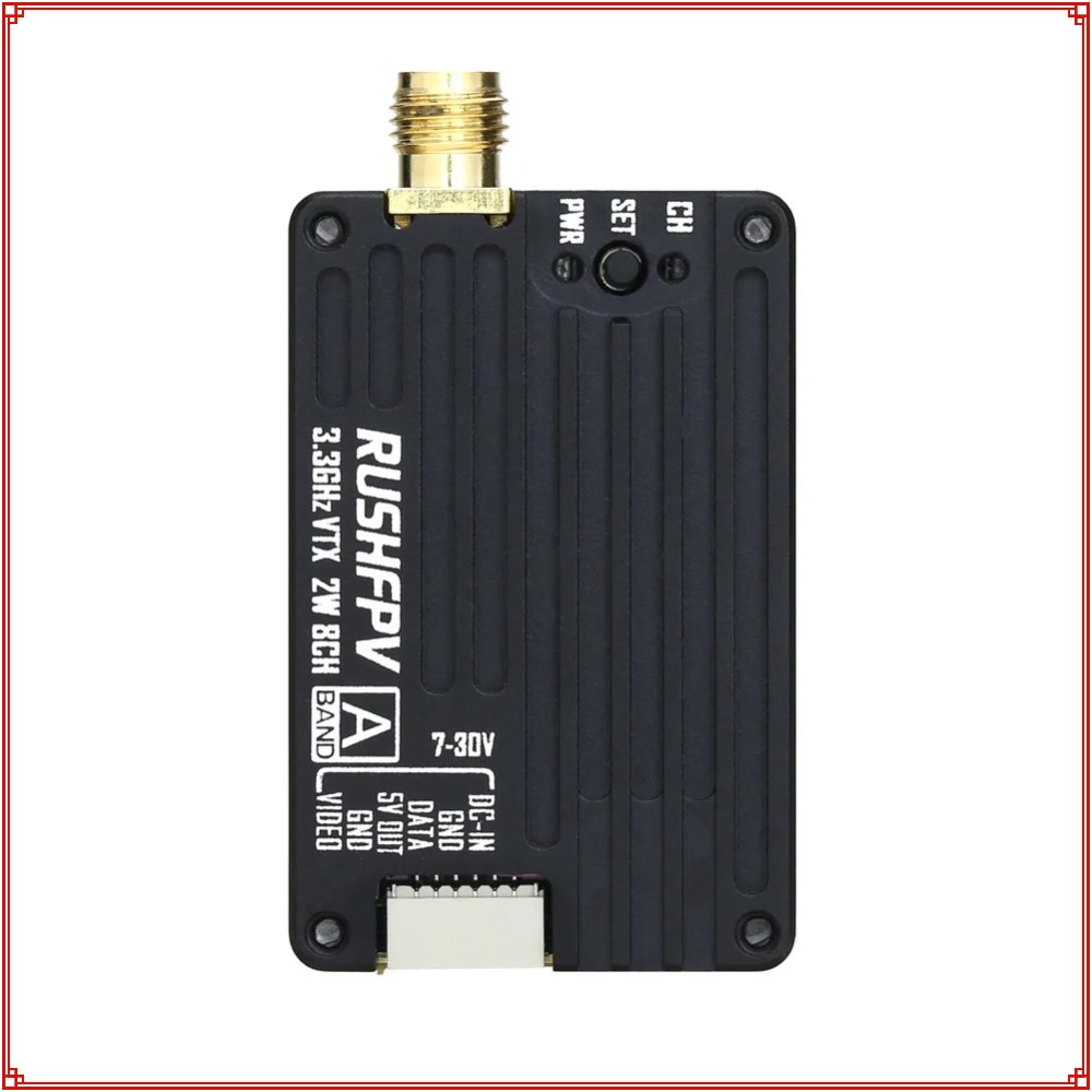 2026 New RUSHFPV 3.3G 2W VTX T - Fpv Drone Vtx のレビューと価格