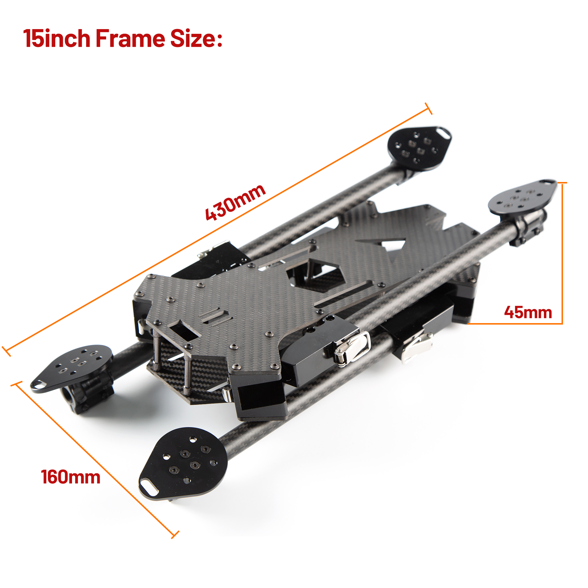 15inch /17inch FPV Carbon Fibe - Fpv Drone Kit のレビューと価格