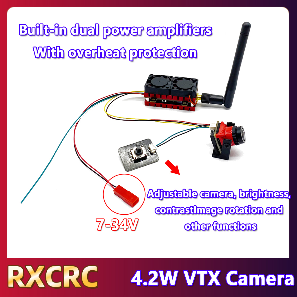 RXCRC 5.8G 48CH 4.2W High Powe - Fpv Drone Vtx のレビューと価格