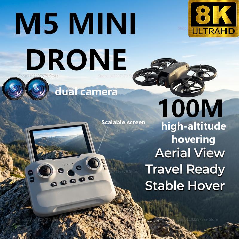 2026 New M5 Mini Drone 8K HD C - Fpv Drone Charger のレビューと価格