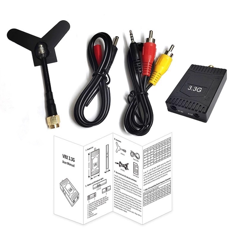 3.3GHz FPV VTX/VRX  3W Analog  - Fpv Drone Vtx のレビューと価格