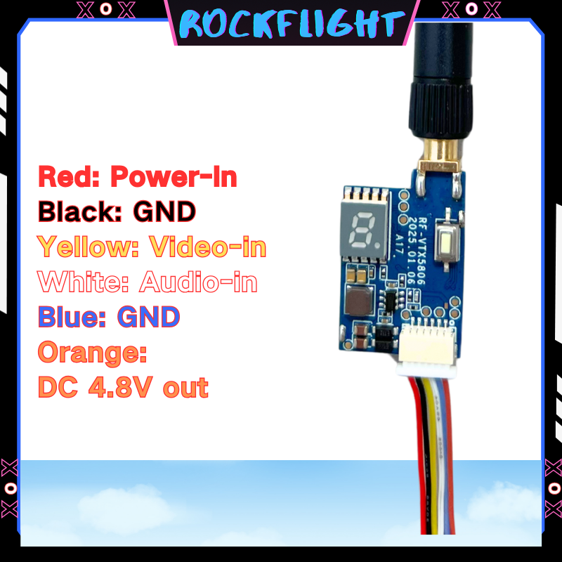 5.8GHz 48CH launcher 600mW Vid - Fpv Drone Vtx のレビューと価格
