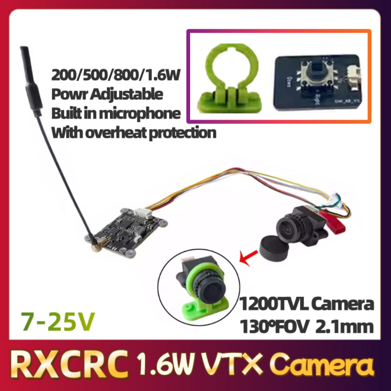 RXCRC 5.8G Module 48CH 1.6W VT - Fpv Drone Vtx のレビューと価格
