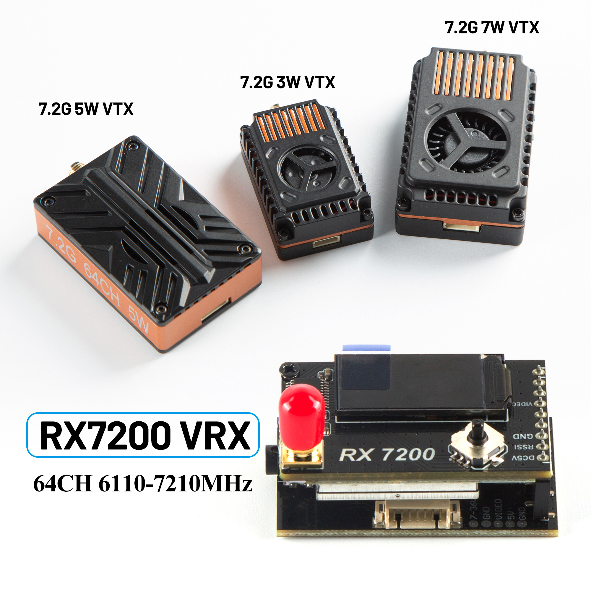 7.2G Video Receiver Module 64- - Fpv Drone Goggles のレビューと価格