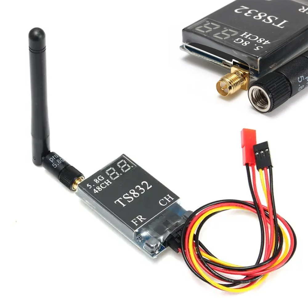 TS832 48CH 5.8G 600mw 5km Wire - Fpv Drone Camera のレビューと価格