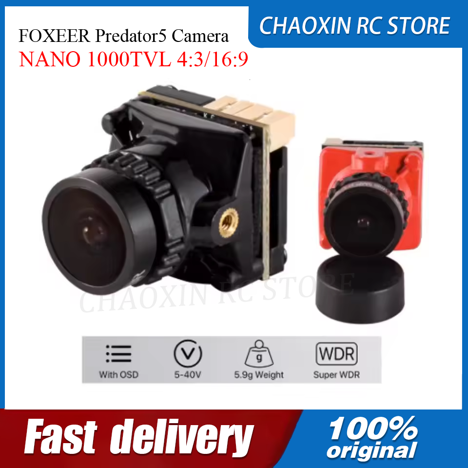 FOXEER Predator5 Camera NANO 1 - Fpv Drone Camera のレビューと価格