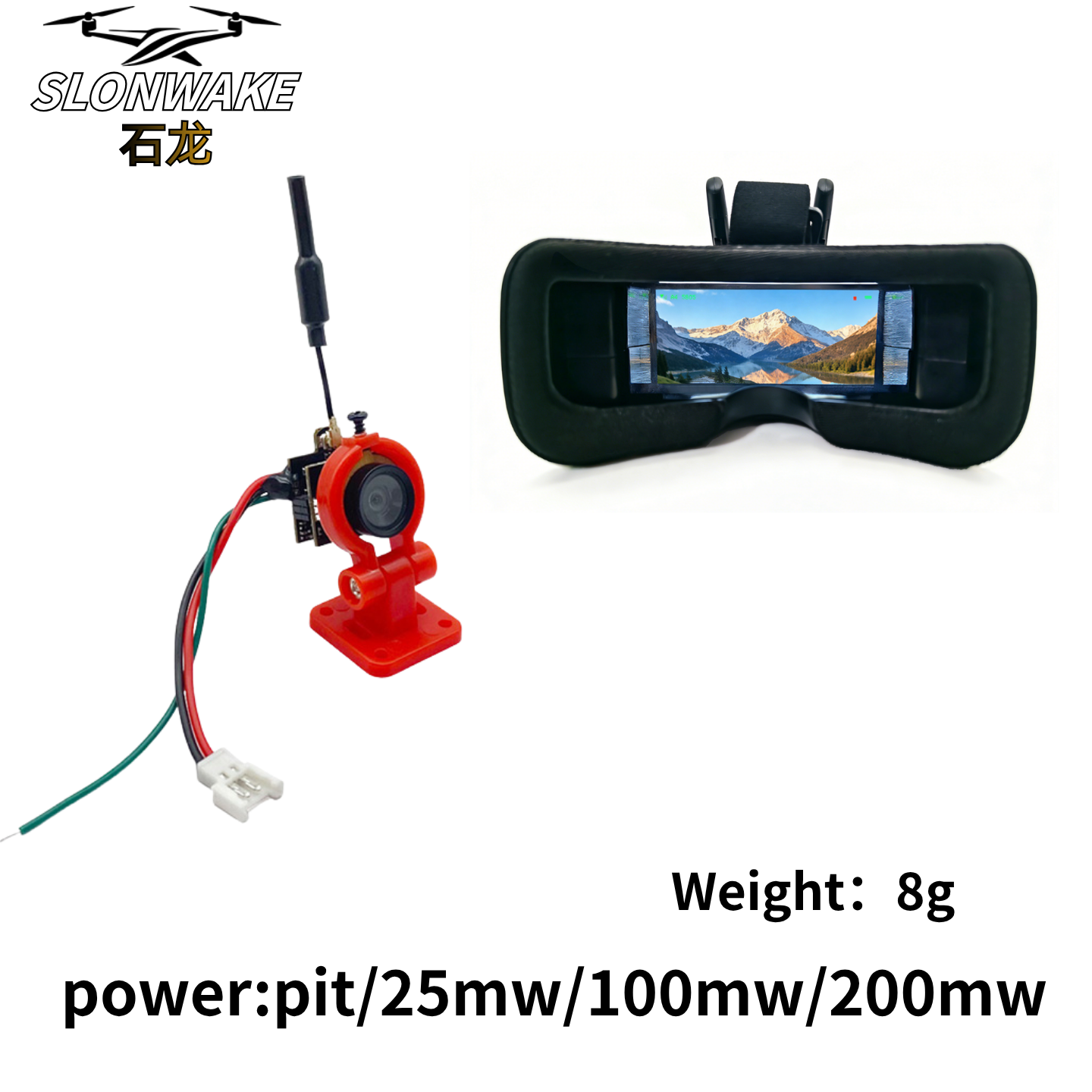 Slonwake 5.8G 48CH 200mW FPV D - Fpv Drone Vtx のレビューと価格