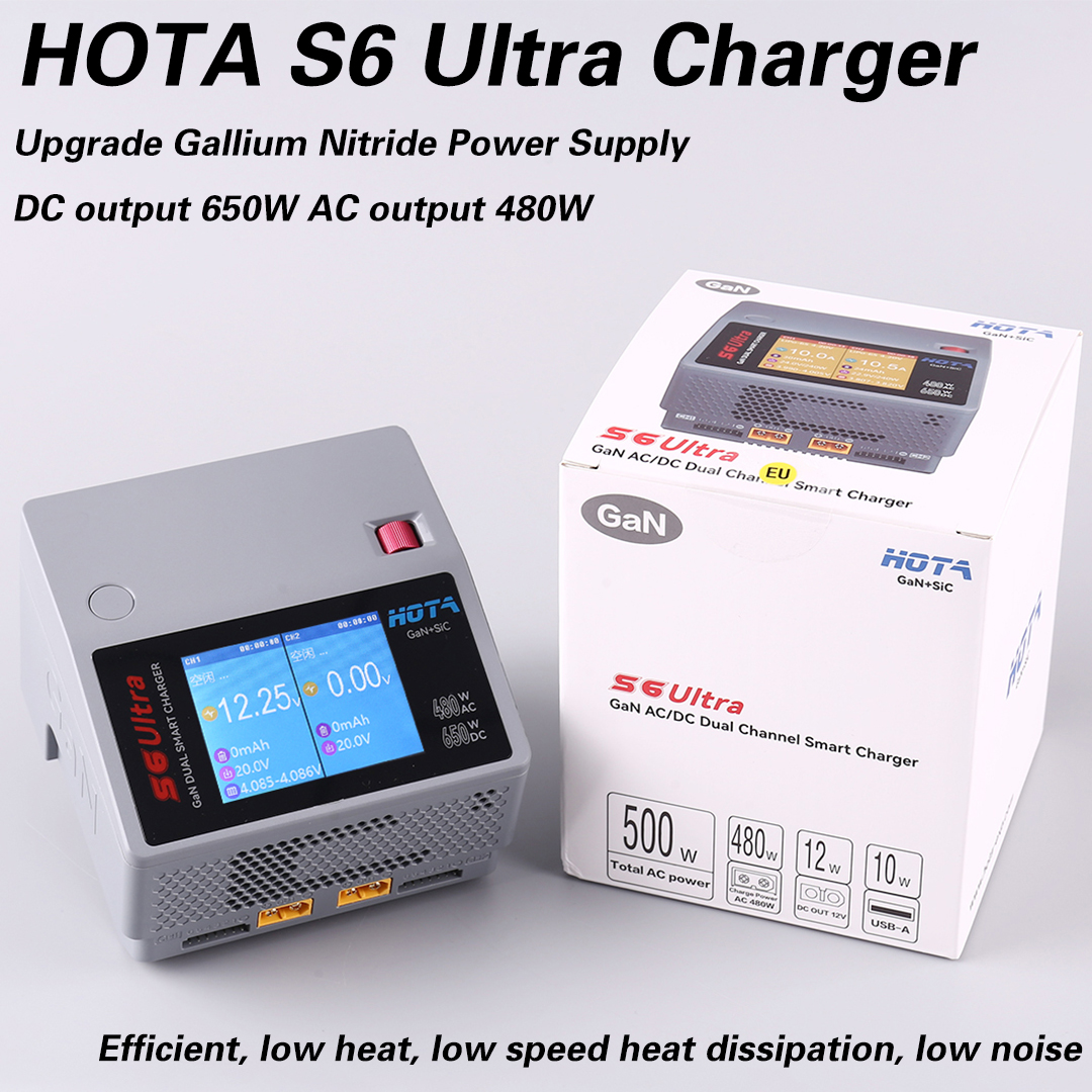 HOTA S6 Ultra Gallium Nitride  - Fpv Drone Charger のレビューと価格