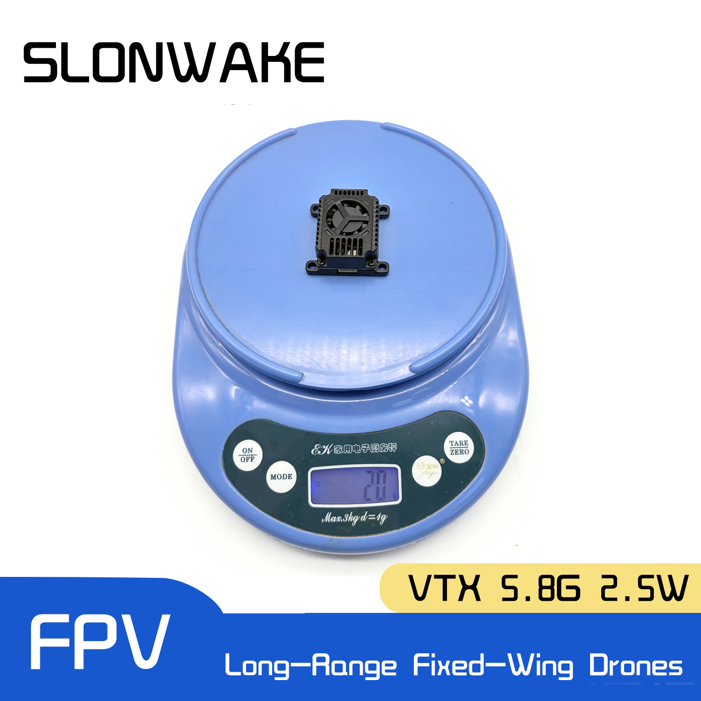 SLONWAKE 5.8G 48CH FPV Transmi - Fpv Drone Vtx のレビューと価格