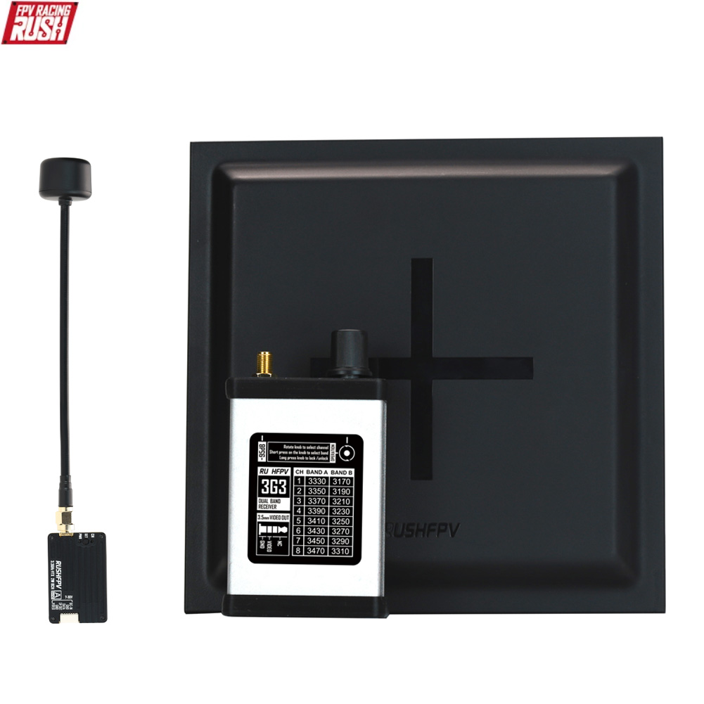 RUSHFPV 3.3G 2W VTX Transmitte - Fpv Drone Battery のレビューと価格