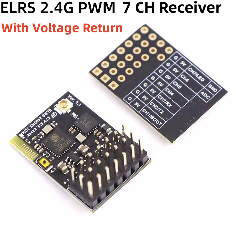 ELRS 2.4G PWM 7CH 6CH CRSF Rec - Fpv Drone Quadcopter のレビューと価格
