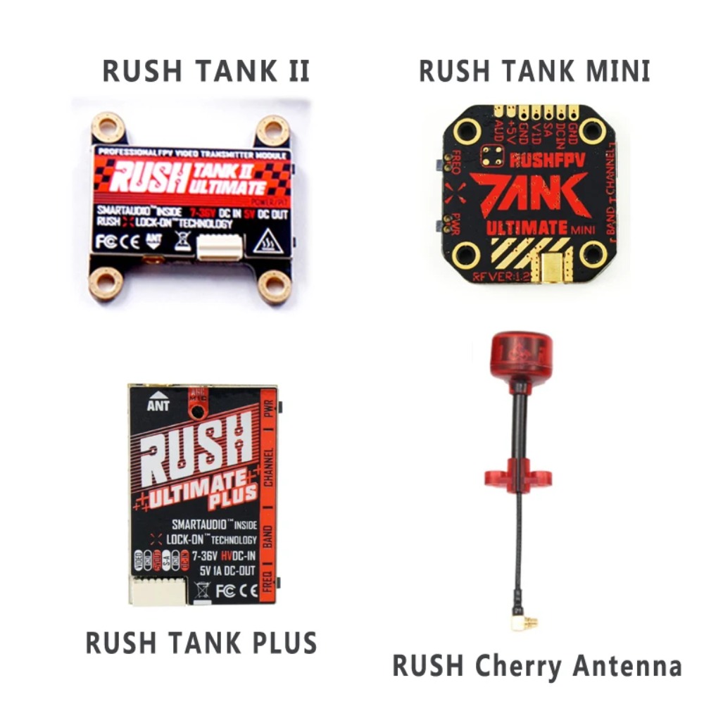 RUSH TANK Ultimate II/Mini/ PL - Fpv Drone Vtx のレビューと価格