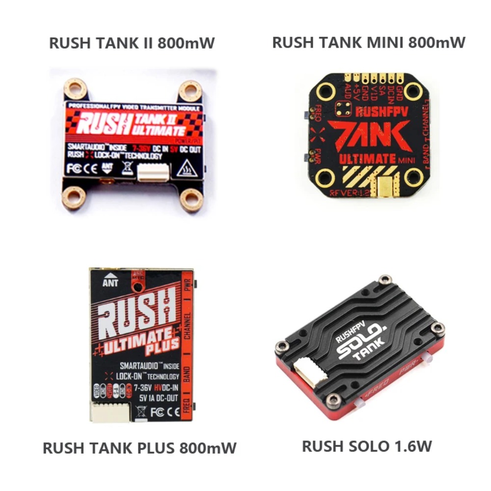 RUSH TANK Ultimate II/Mini/ PL - Fpv Drone Vtx のレビューと価格
