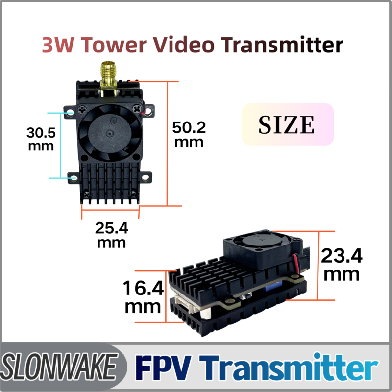 SLONWAKE 5.8G 3000mW Simulatio - Fpv Drone Frame のレビューと価格
