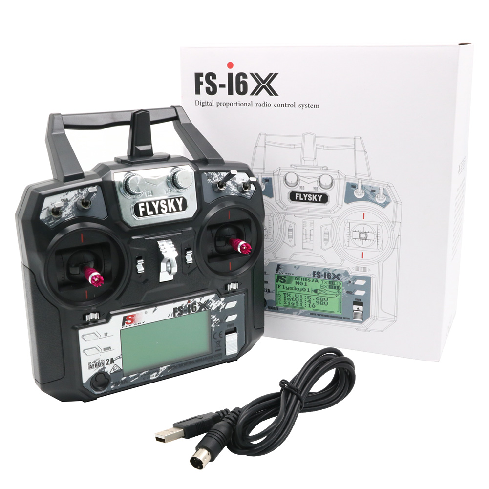 FLYSKY FS-i6X FS i6X 10CH 2.4G - Fpv Drone Battery のレビューと価格