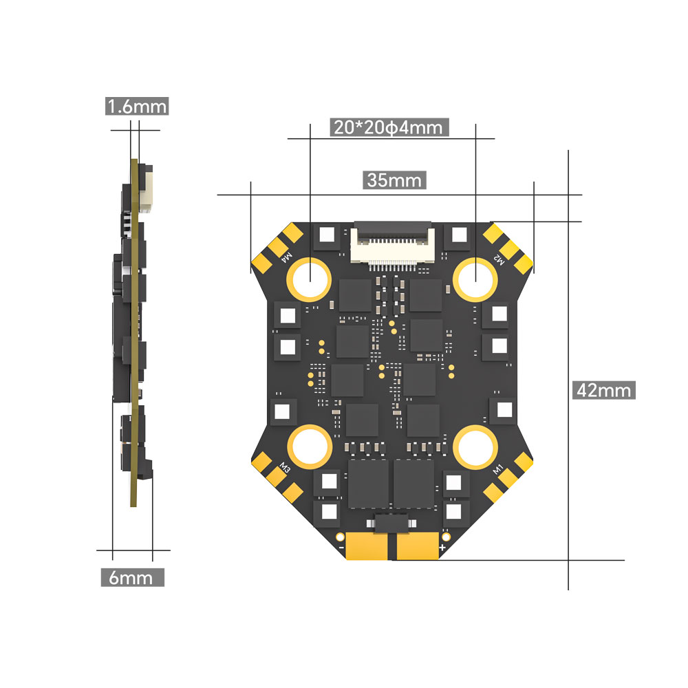 iFlight Borg F7 Mini Stack Fli - Fpv Drone Flight Controller のレビューと価格