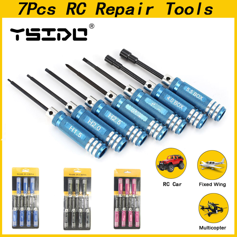 YSIDO 7Pcs 1.5 2.0 2.5mm Hex S - Fpv Drone Tool Kit のレビューと価格