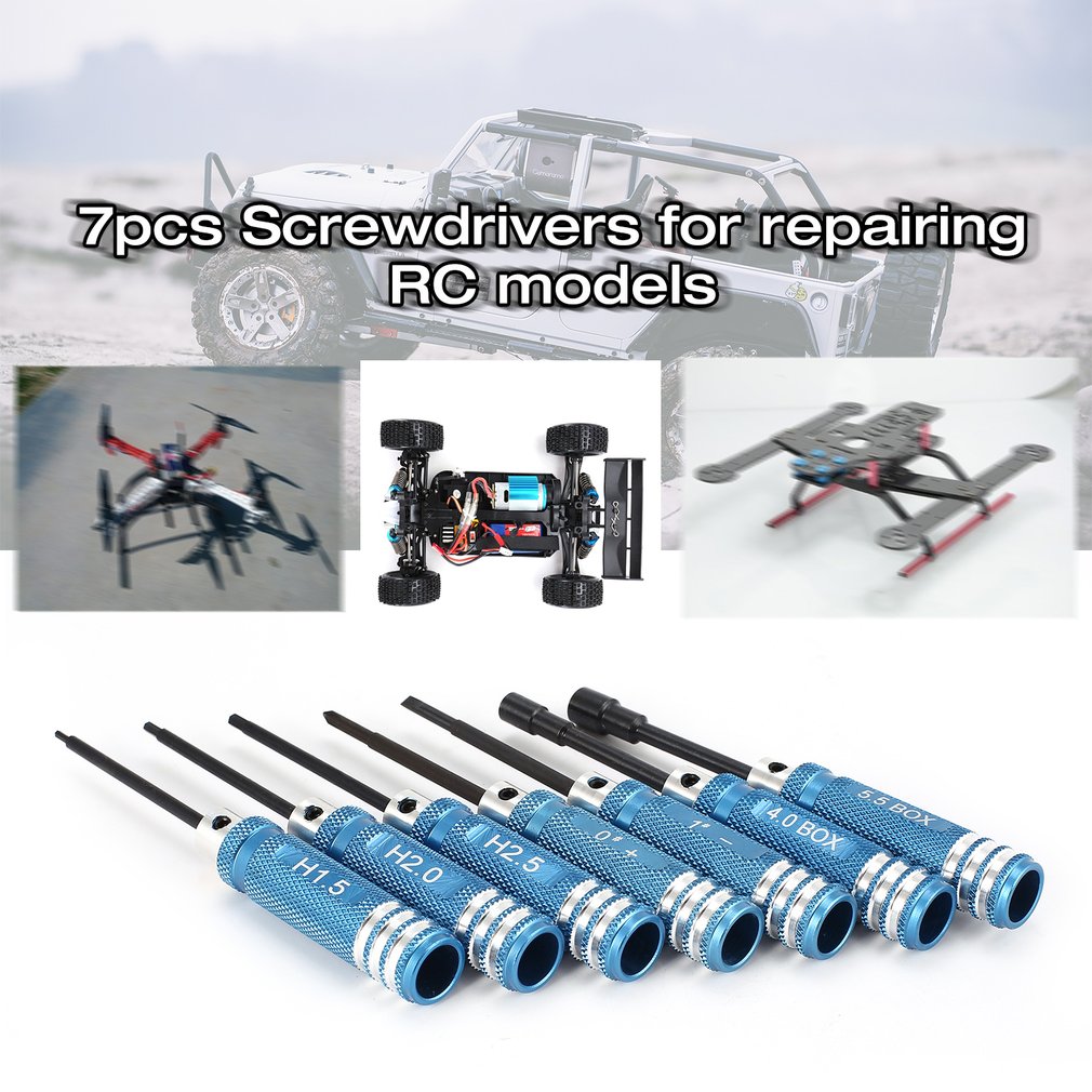 YSIDO 7Pcs 1.5 2.0 2.5mm Hex S - Fpv Drone Tool Kit のレビューと価格