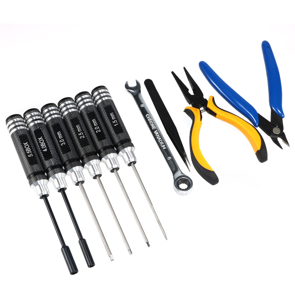 10PCS 10in1 FPV Drone RC Tool  - Fpv Drone Tool Kit のレビューと価格