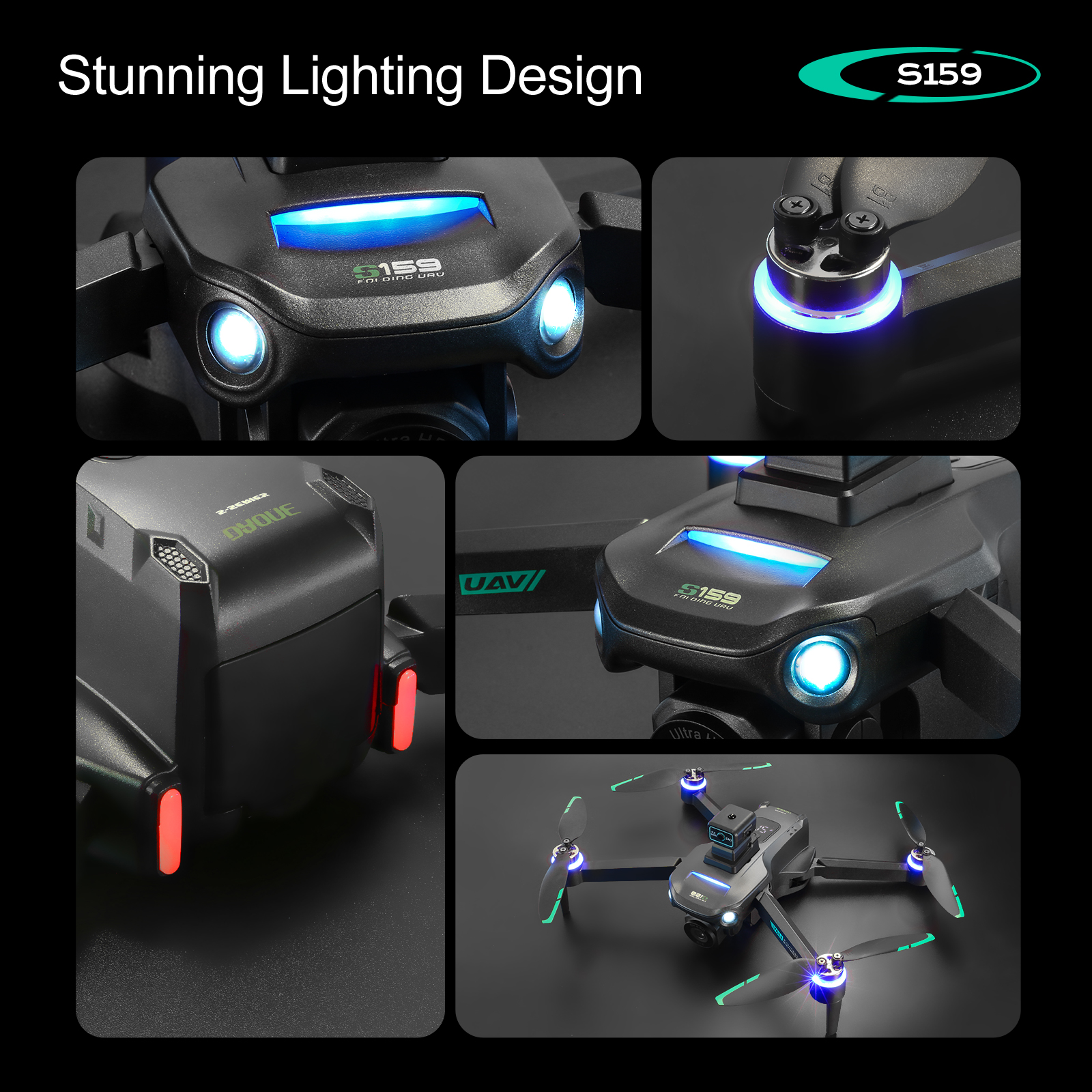 S159 GPS Drone 4K Profesional  - Fpv Drone Charger のレビューと価格